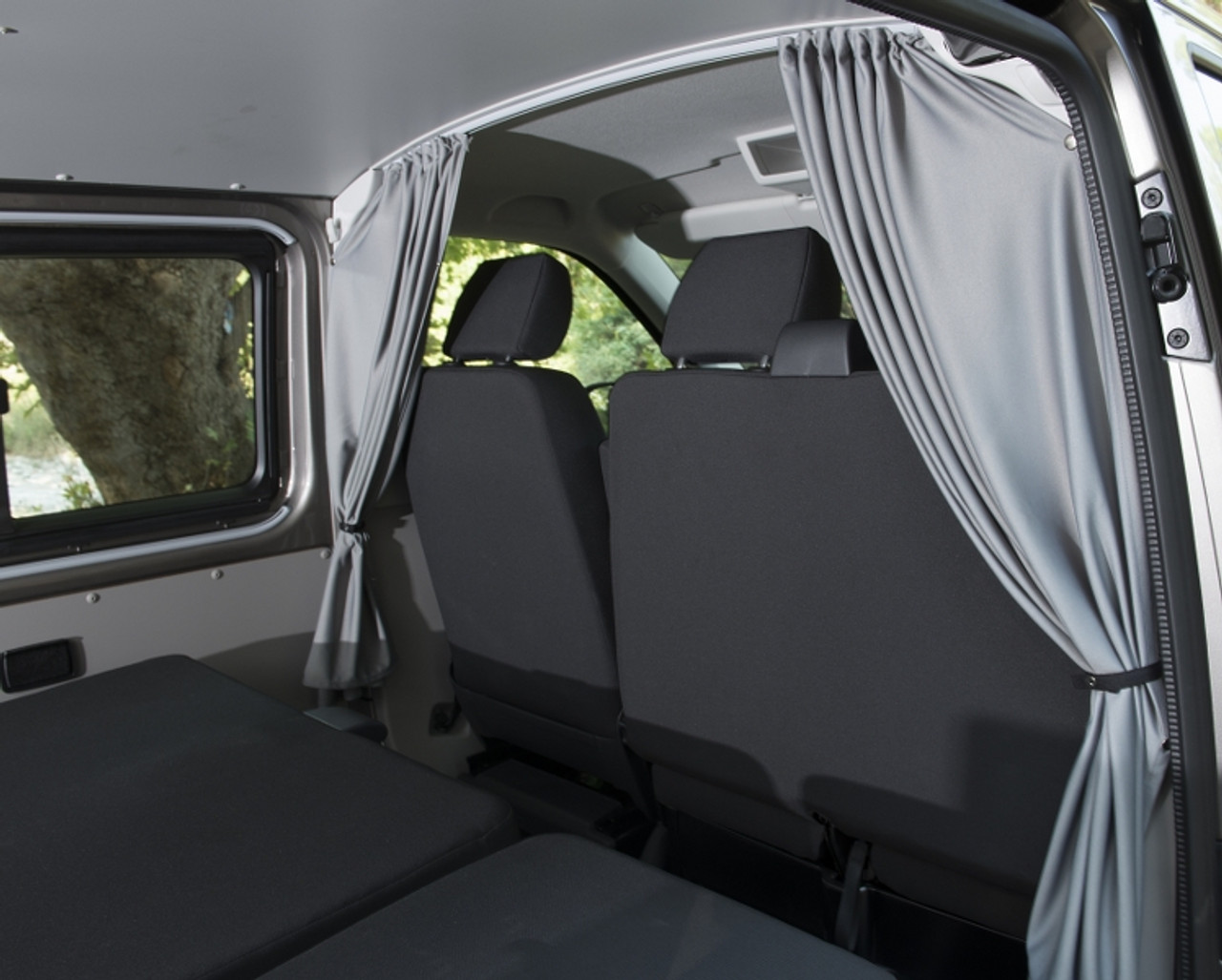 VW CAB DIVIDER Curtains Black T5 T6 Transporter Camper Van Privacy 2003+  EUR 1.012,90 - PicClick IT