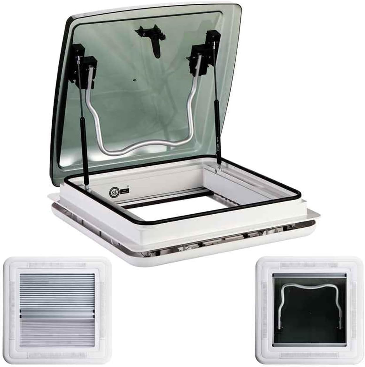 Adventurer Skylight 40cm x 40cm Rooflight with LED for campervans