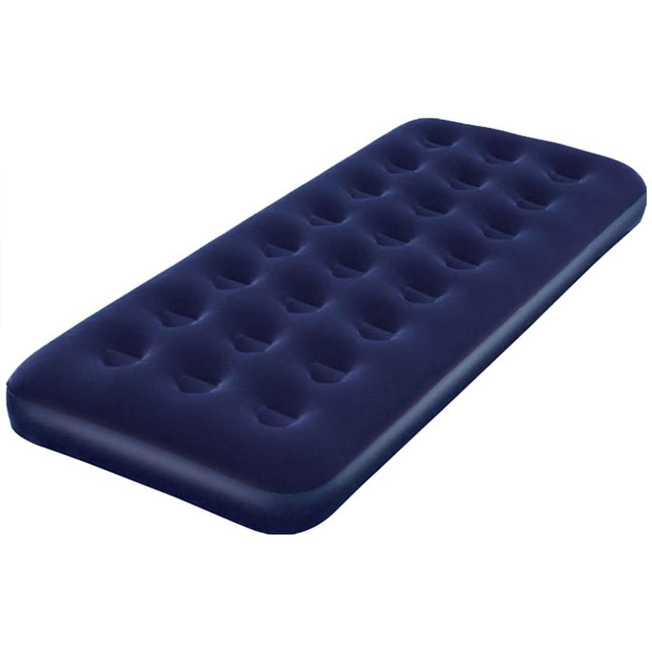 Comfort Quest Single Flocked Camping Air Bed Mattress