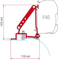 Fiamma F45 Awning Ducato Jumper Boxer Bracket Installation Kit (98655-680) Fiamma F45 Awning Ducato Jumper Boxer Bracket Installation Kit (98655-680)