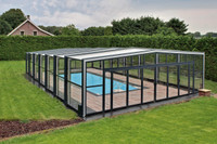 Telescopic Pool Enclosure Telescopic Pool Enclosure