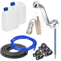 Campervan & Motorhome Cold Water Tap and Whale Submersible Pump Starter Kit 