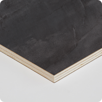 Grain detail image of our Silver Grey Metal Slate  lightweight furniture ply with high layer count