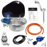 Smev 8821 Sink & Hob Combination GAZ installation Kit For Campervan Caravan Motorhome