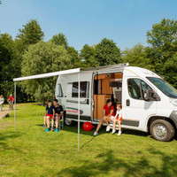 Fiamma F80s Roof Mounted Awning for Campervan and Motorhome Ideal for Mercedes Sprinter, VW Crafters, Fiat Ducato and many others