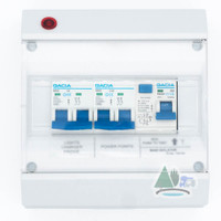 Deluxe consumer unit with circuit breakers