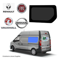 Bonded OEM style windows for Renault Trafic or Vauxhall Vivaro panel van conversions Bonded OEM style windows for Renault Trafic or Vauxhall Vivaro panel van conversions