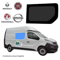 Bonded glass windows for Renault trafic campervan conversions Bonded glass windows for Renault trafic campervan conversions