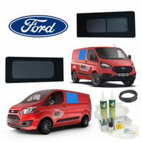 Ford Transit custom window bundle for campervans with bonding adhesive glue kit Ford Transit custom window bundle for campervans with bonding adhesive glue kit