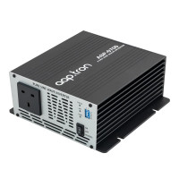 AAP.Tron 12V Pure Sine Wave Inverter UK Socket 700 watt UK PLUG