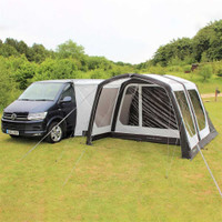 Outdoor Revolution Movelite T3E driveaway campervan awning is available in Low or Mid tunnel heights