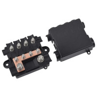 Five Way Power Distribution Fuse Box For Mega & Midi Fuses 12v & 24v