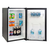 Dellcool 50 Litre Campervan Motorhome Caravan DC Refrigerator Mini Fridge (AD-FS-51) Dellcool Mini Refrigerator 50L with Door Trays and Glass Shelves for Efficient Storage