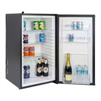 Dellcool 70 Litre Campervan Motorhome Caravan DC Refrigerator Mini Fridge (AD-FS-71) Dellcool Mini Refrigerator 70L with Door Trays and Glass Shelves for Efficient Storage