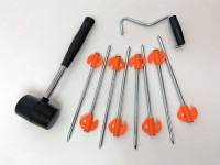 Hard Ground Promo Peg Kit accessory's. 