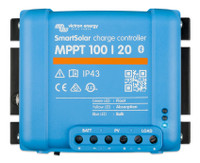 Victron SmartSolar MPPT Leisure Battery Charge Controller 100 Volts 20 Amps (SCC110020160R) Solar Charge controller for campervans, caravans, motorhomes, boats and off-grid solar systems.   