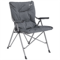  Outwell Folding Furniture Alder Lake Chair shown on display