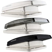 Adventurer Campervan Air Flow 12V Roof Vent with Fan - LED Lights
