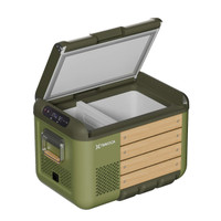 Dual zone compressor fridge freezer