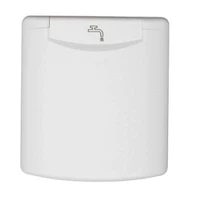 FAWO White City Mains Water Inlet with Magnetic Lock displayed with a closed magnetic lid.