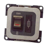 CBE Fused Spur Switch in grey and silver, available as 3 Amp, 5 Amp or 10 Amp CBE Fused Spur Switch in grey and silver, available as 3 Amp, 5 Amp or 10 Amp