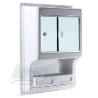 Campervan and motorhome mirror and bathroom vanity unit Campervan and motorhome mirror and bathroom vanity unit