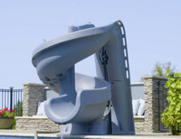 SR Smith Helix 2 Swimming Pool Water Slide SR Smith Helix 2 Swimming Pool Water Slide