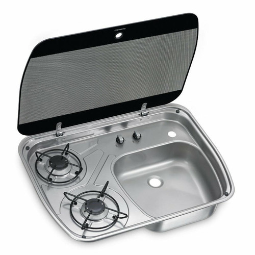 Dometic HSG2445 (Cramer CE00-MINI/BO-HI/27-I-G) Hob & Sink Dometic HSG2445 (Cramer CE00-MINI/BO-HI/27-I-G) Hob & Sink