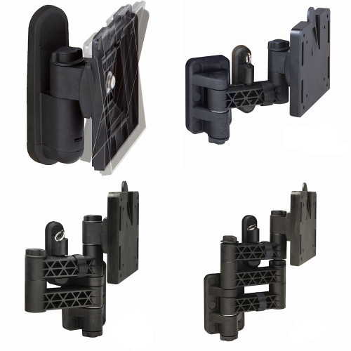 RV Essentials Triple Arm LCD TV Bracket With Swivel Mounts – For Caravan & Motorhome