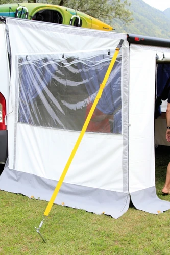 Storm Tie Down Strap Kit With Anchor Pegs – Secure Caravan, Awning, Motorhome, Gazebo
