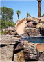 SR Smith BigRide Swimming Pool Landscape Slide