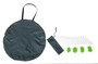 Fast erect fishing tent carry bag, pegs and guy ropes Fast erect fishing tent carry bag, pegs and guy ropes