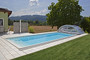 Sun Sky Cross Section Telescopic Swimming Pool Enclosure Sun Sky Cross Section Telescopic Swimming Pool Enclosure