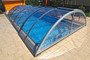 Sun Sky Cross Section Telescopic Swimming Pool Enclosure Sun Sky Cross Section Telescopic Swimming Pool Enclosure