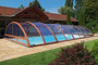 Sun Sky Cross Section Telescopic Swimming Pool Enclosure Sun Sky Cross Section Telescopic Swimming Pool Enclosure