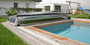 Visual Low Profile Retractable Swimming Pool Enclosure Visual Low Profile Retractable Swimming Pool Enclosure