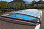 Visual Low Profile Retractable Swimming Pool Enclosure Visual Low Profile Retractable Swimming Pool Enclosure