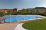 Visual Low Profile Retractable Swimming Pool Enclosure Visual Low Profile Retractable Swimming Pool Enclosure