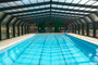 Extra Large Telescopic Commercial Swimming Pool Enclosures