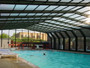 Extra Large Telescopic Commercial Swimming Pool Enclosures