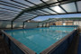Extra Large Telescopic Commercial Swimming Pool Enclosures