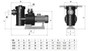 Astral Maxim Swimming Pool Pump Dimensions