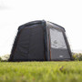 The Vango Hub II Low is a drive away awning and can stand on its own