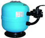 Lacron swimming pool sand filter side mount
