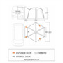 Vango Hexaway Pro Air Mid Dimensions