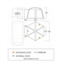 Vango Hexaway Pro Air Low Dimensions
