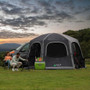 The Vango Hexaway Pro Air is a robust and versatile driveaway awning The Vango Hexaway Pro Air is a robust and versatile driveaway awning