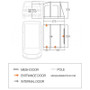 Vango Faros II Air Drive Away Dimensions Vango Faros II Air Drive Away Dimensions