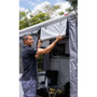 Roll up door on the front of the Fiamma F45 VAN Privacy Room Roll up door on the front of the Fiamma F45 VAN Privacy Room