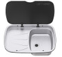 Thetford Spinflo Argent Caravan Sink & Drainer - Left Hand Thetford Spinflo Argent Caravan Sink & Drainer - Left Hand